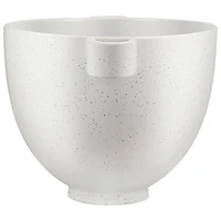 KitchenAid 5Qt Ceramic Stand Mixer Bowl - Speckled Stone