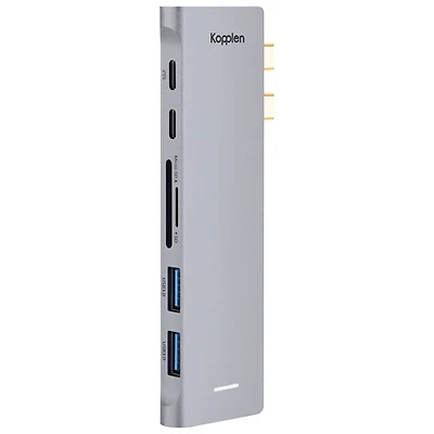Kopplen Dual Type-C 7-in-2 Multi Hub (HUB-C30SGR)
