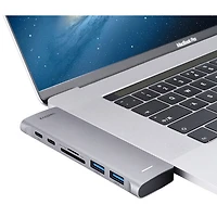 Concentrateur 7-en-2 USB-C double de Kopplen (HUB-C30SGR)