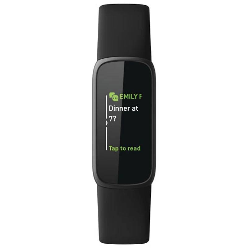 Fitbit Luxe Fitness Tracker with 24/7 Heart Rate & Sleep - Black