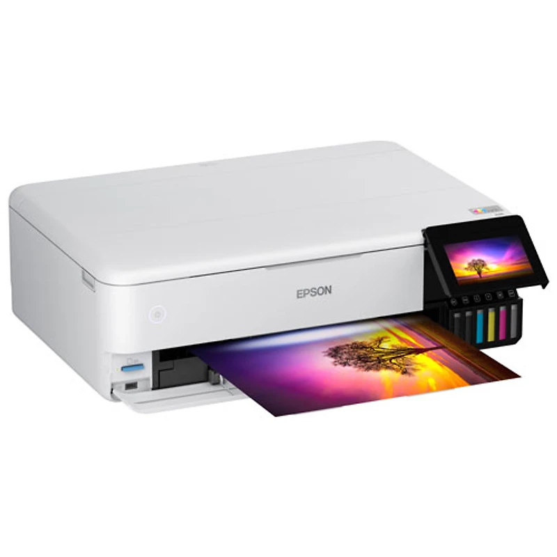 Epson EcoTank Photo ET- Wireless All-In-One Supertank Inkjet Printer