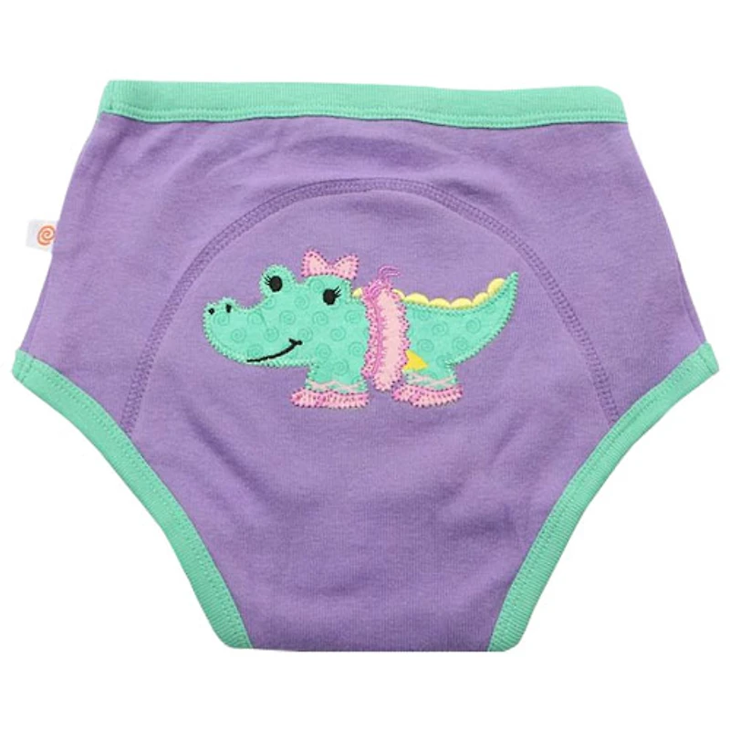 Culottes d'apprentissage de la propreté en coton biologique de Zoocchini - Ballerines - 3T/4T