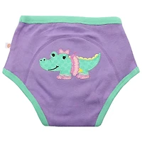 Culottes d'apprentissage de la propreté en coton biologique de Zoocchini - Ballerines - 3T/4T