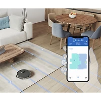 Aspirateur et vadrouille robot Deebot Ozmo N8 d'Ecovacs - Noir
