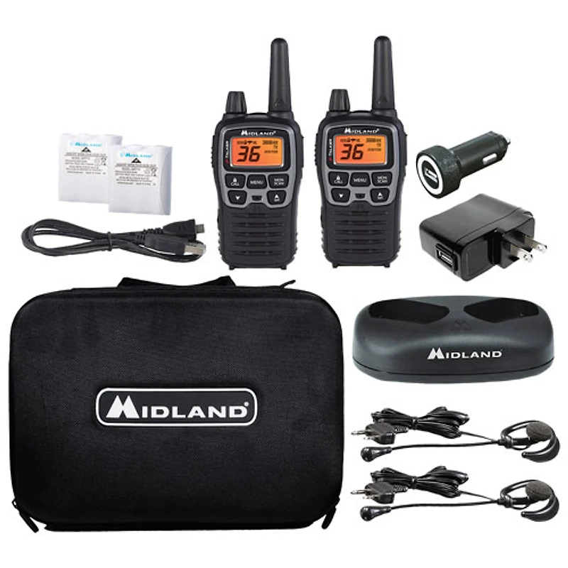 Radios bidirectionnelles X-TALKER de Midland (T77VP5)