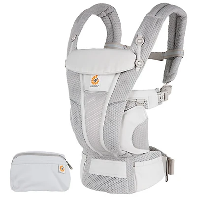 Porte-bébé à quatre positions Omni Breeze d'Ergobaby - Gris perle