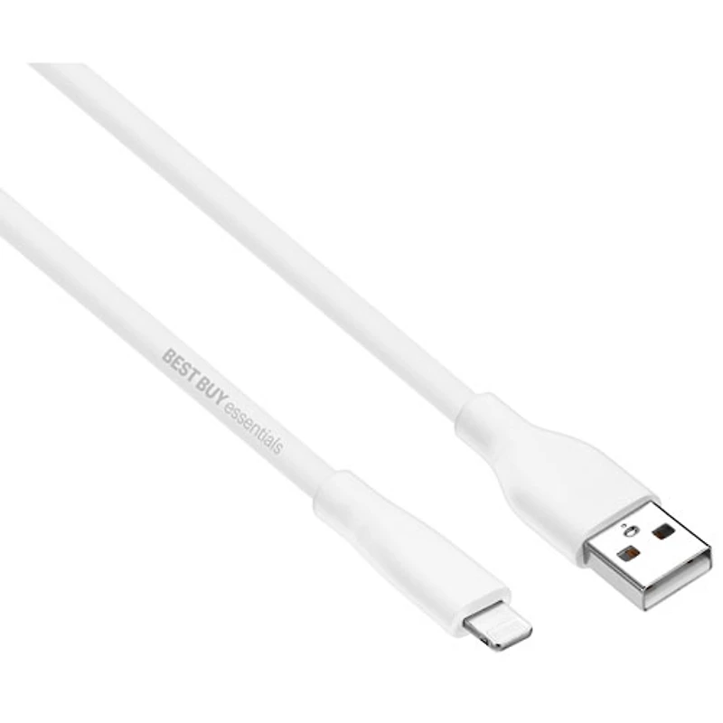 Best Buy Essentials 1.52m (5 ft.) Lightning to USB Cable