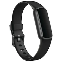 Bracelet en silicone pour le Luxe de Fitbit - Grand - Noir