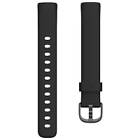 Bracelet en silicone pour le Luxe de Fitbit - Grand - Noir