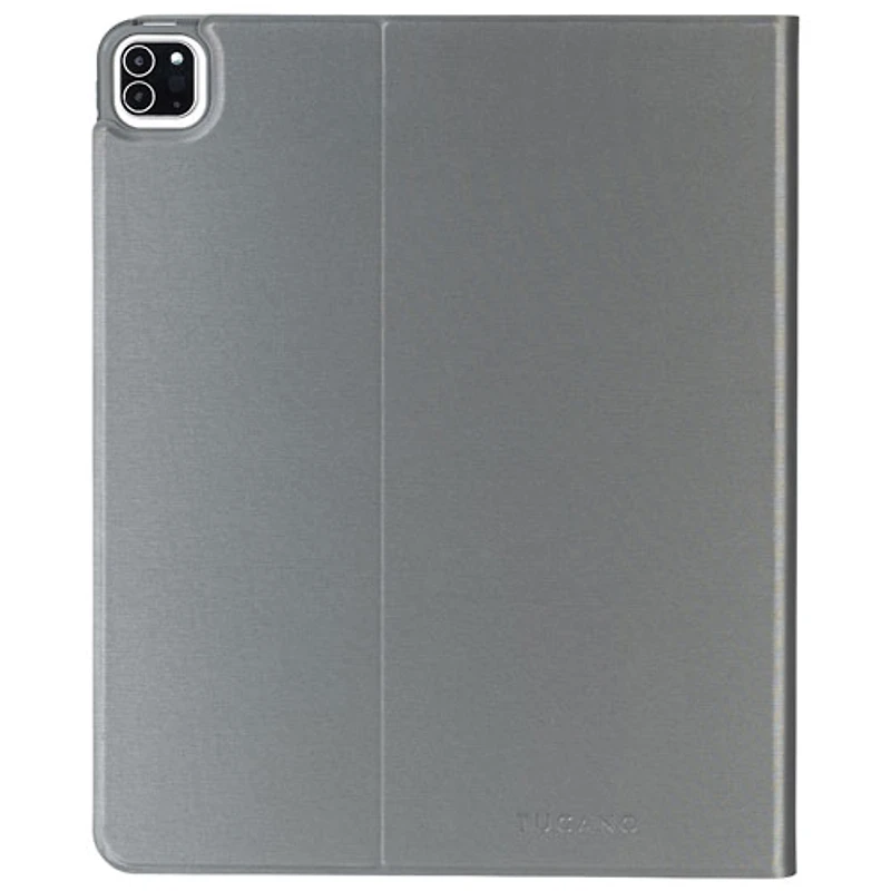Étui Link de Tucano Milano Italy pour iPad Air de 13 po (M2), iPad Pro de 12,9 po - Gris cosmique