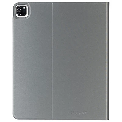 Étui Link de Tucano Milano Italy pour iPad Air de 13 po (M2), iPad Pro de 12,9 po - Gris cosmique