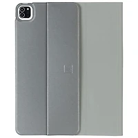 Étui Link de Tucano Milano Italy pour iPad Air de 13 po (M2), iPad Pro de 12,9 po - Gris cosmique