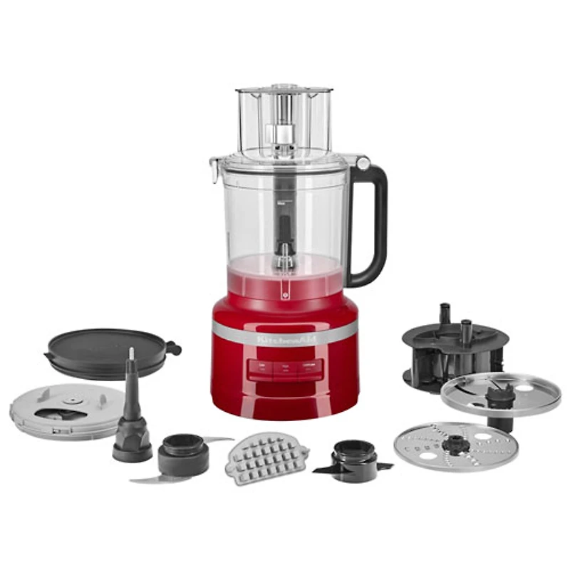 Robot culinaire de KitchenAid - 13 tasses - Rouge empire
