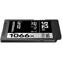Carte mémoire SDXC UHS-I Professional 1066x 160 Mo/s 512 Go de Lexar