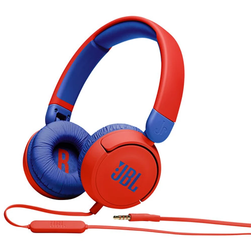 Casque d'écoute Jr310 de JBL - Rouge