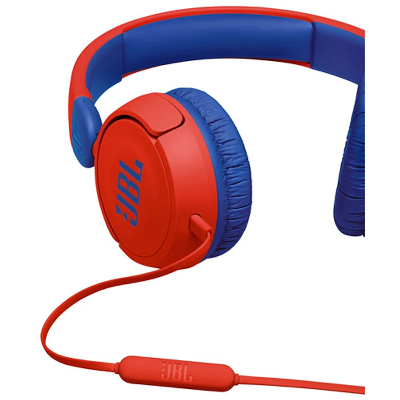 Casque d'écoute Jr310 de JBL - Rouge