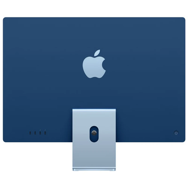 iMac de 24 po d'Apple (printemps 2021) - Bleu (M1 d'Apple/CG à 8 coeurs/SSD 512 Go/RAM 8 Go) - Ang