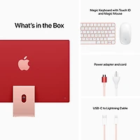 Apple iMac 24" (Spring 2021) - Pink (Apple M1 Chip / 8-Core GPU / 512GB SSD / 8GB RAM) - French