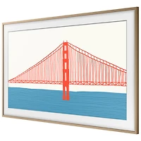 Samsung 75" Frame Bezel for The Frame TV (2021) - Teak