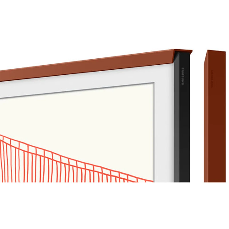 Samsung 65" Frame Bezel for The Frame TV (2021) - Terracotta