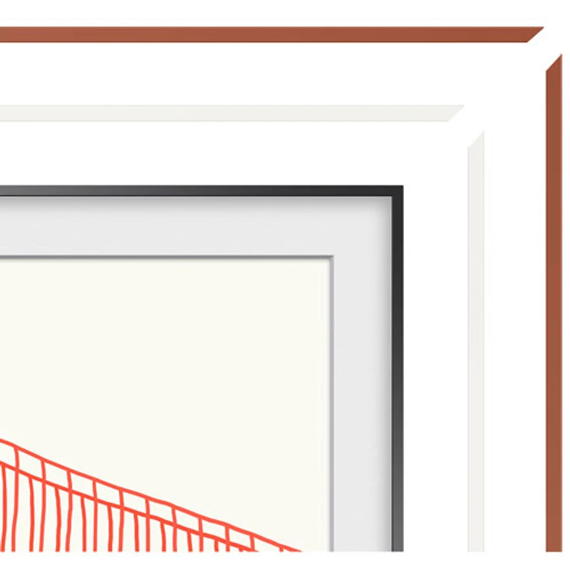 Samsung 65" Frame Bezel for The Frame TV (2021) - Terracotta