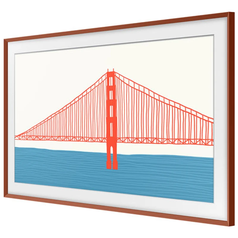 Cadre de 55 po de Samsung pour téléviseur Le Cadre (2021) - Terre cuite