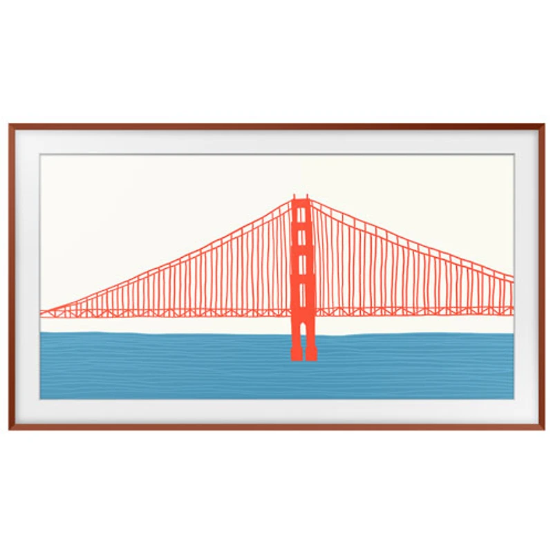 Cadre de 55 po de Samsung pour téléviseur Le Cadre (2021) - Terre cuite