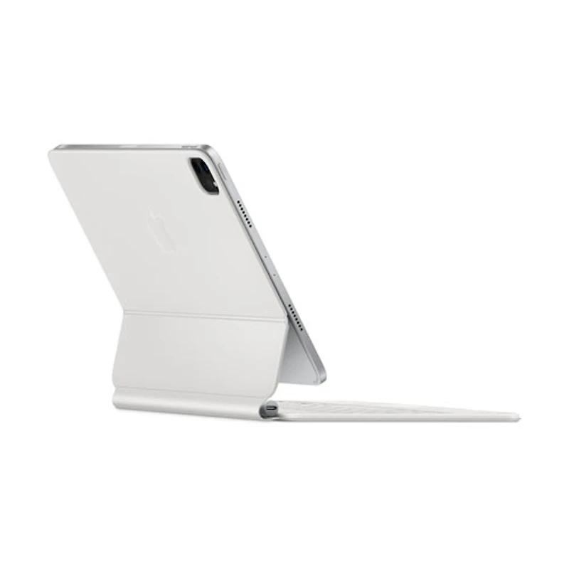 Clavier Magic Keyboard d'Apple pour iPad Pro de 11 po (3e/4e gén.)/Air (4e/5e gén.)/Air de 11 po (M2) - Blanc - Français