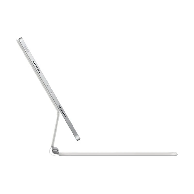 Clavier Magic Keyboard d'Apple pour iPad Pro de 11 po (3e/4e gén.)/Air (4e/5e gén.)/Air de 11 po (M2) - Blanc - Français