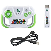 Jeu vidéo éducatif LeapLand Adventures de LeapFrog avec manette sans fil et clé de jeu - Anglais