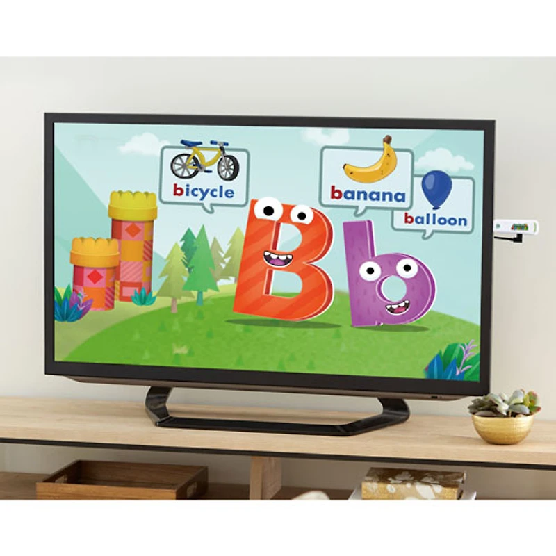 Jeu vidéo éducatif LeapLand Adventures de LeapFrog avec manette sans fil et clé de jeu - Anglais