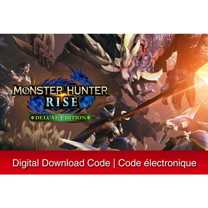 Monster Hunter Rise édition de luxe (Switch) - Téléchargement numérique