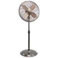 Ventilateur sur pied oscillant d'Ecohouzng - 16 po - Bronze