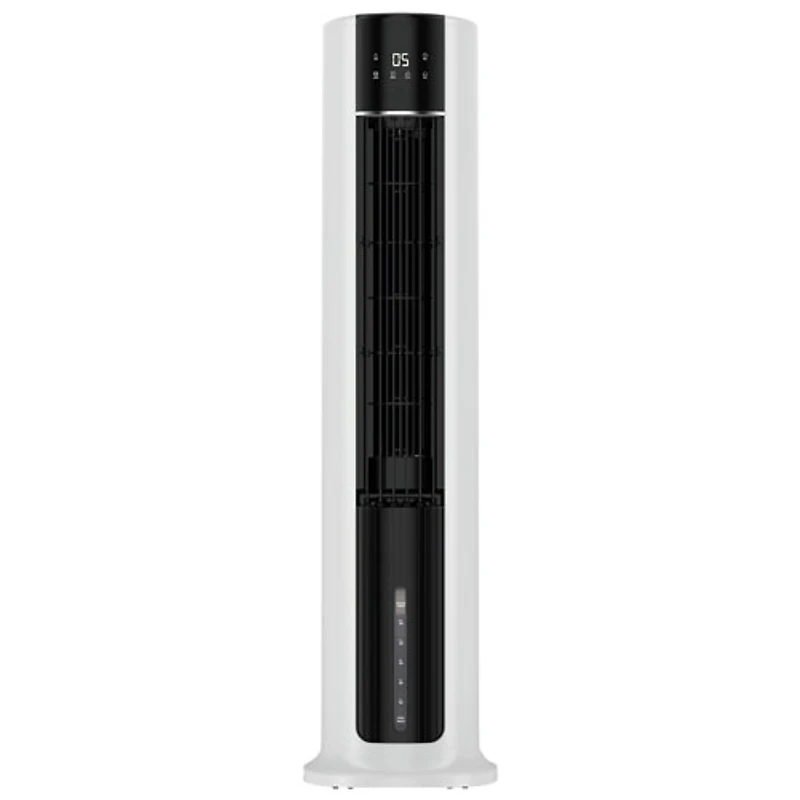 Ecohouzng Air Cooler Oscillating Tower Fan with Humidity - 41" - White