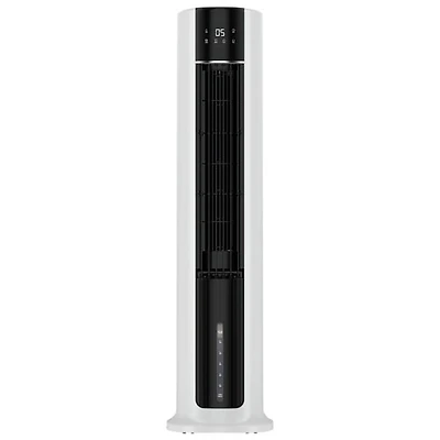 Ecohouzng Air Cooler Oscillating Tower Fan with Humidity - 41" - White