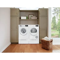 Socle de laveuse de 24 po de Bosch (WMZPW20W) - Blanc
