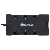Ensemble de trois ventilateurs de 120 mm DEL RVB MID LL120 de Corsair - Blanc