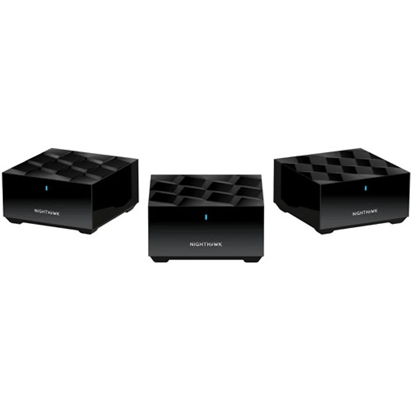 NETGEAR Nighthawk AX1800 Whole Home Mesh Wi-Fi 6 System (MK63S-100CNS) - 3 Pack - Only at Best Buy