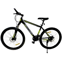 GoTyger 66 cm 24 Speed Mountain Bike - Black