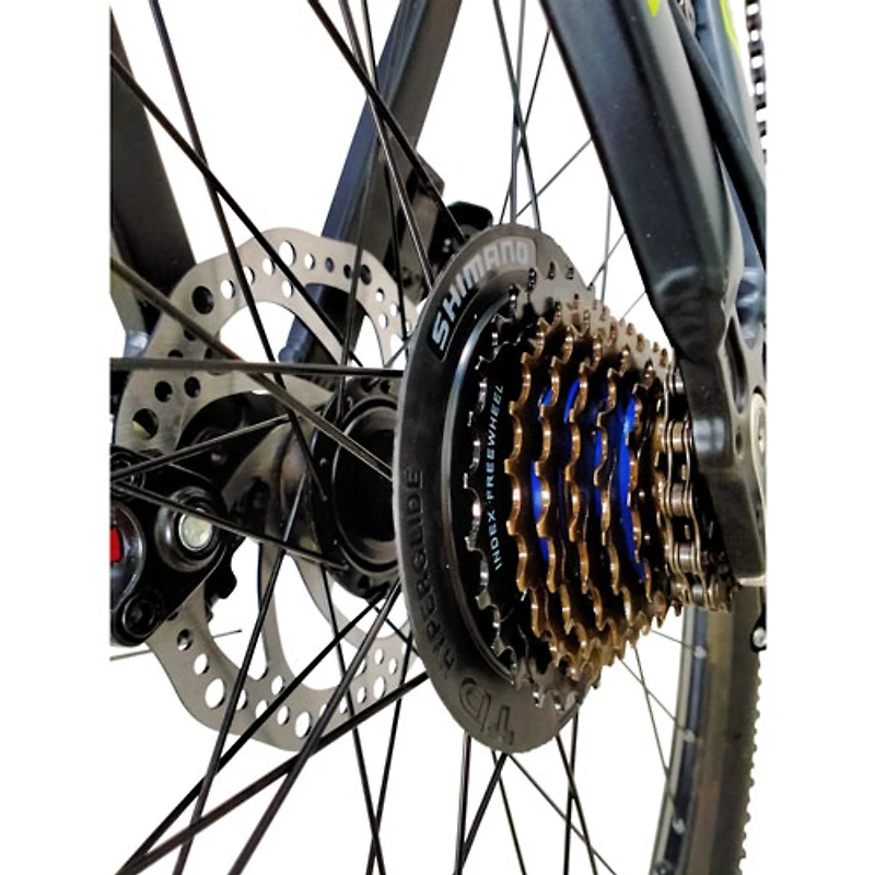 GoTyger 66 cm 24 Speed Mountain Bike - Black