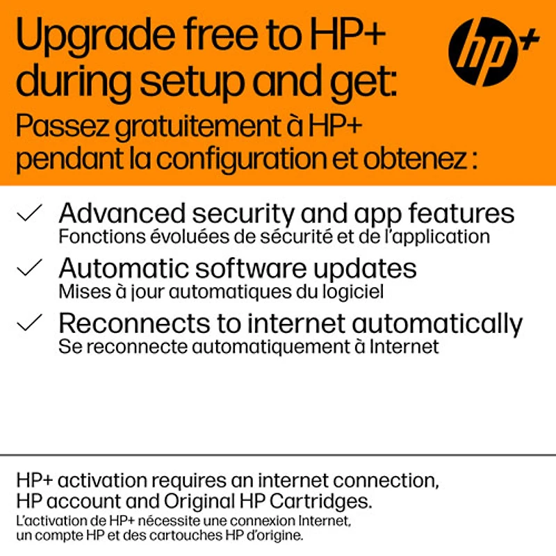 Imprimante à jet d'encre tout-en-un sans fil OfficeJet 8015e de HP - Essai de 6 mois de Instant Ink de HP inclus*