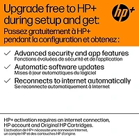 Imprimante à jet d'encre tout-en-un sans fil OfficeJet 8015e de HP - Essai de 6 mois de Instant Ink de HP inclus*