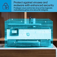 Imprimante à jet d'encre tout-en-un sans fil OfficeJet 8015e de HP - Essai de 6 mois de Instant Ink de HP inclus*