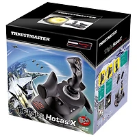 Manche à balai de vol pour PC T-Flight HOTAS X de Thrustmaster