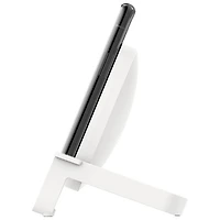 Chargeur sans fil certifié Qi de 10 W QuickCharge de Belkin - Blanc