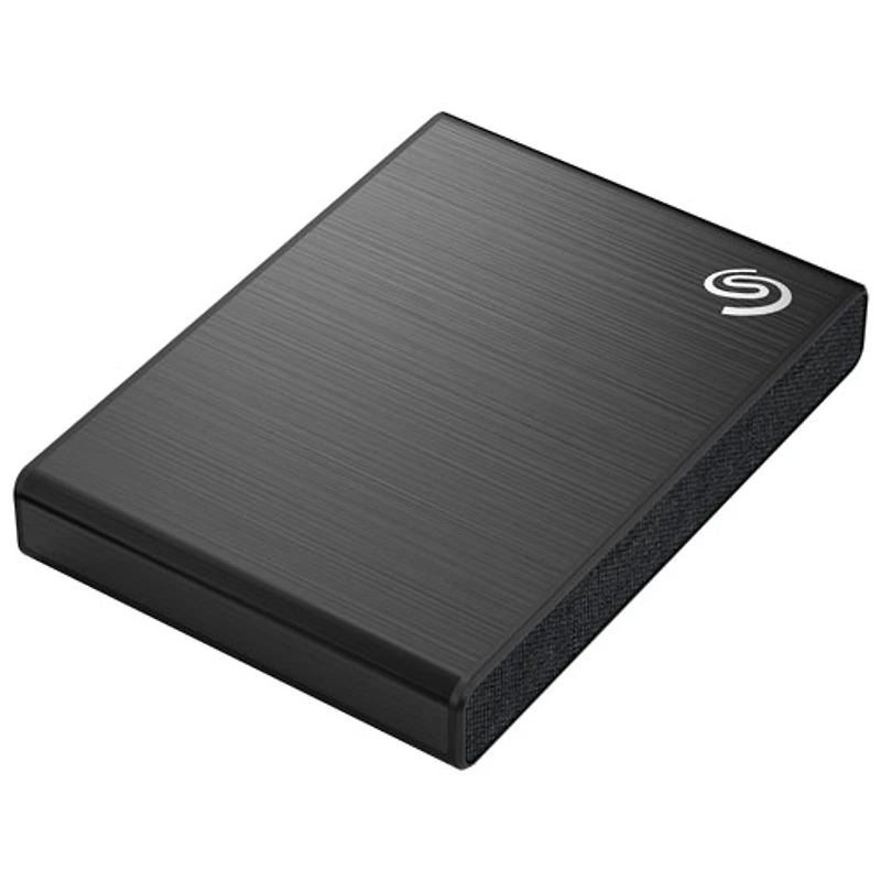 Seagate One Touch 1TB USB 3.2 External Solid State Drive (STKG1000400) - Black