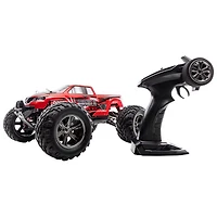 LiteHawk Crusher Evo 2WD 1/12 Scale RC Monster Truck (42017) - Red/White