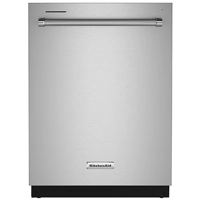Lave-vaisselle encastrable de 24 po 39 dB de KitchenAid (KDTE204KPS) - Inox - BO - Endommagé
