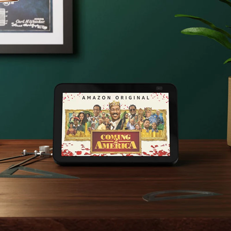 Amazon Echo Show 8 (2nd Gen) Smart Display with Alexa - Charcoal