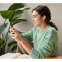 Écouteurs boutons 100 % sans fil à isolation sonore Pixel Buds A-Series de Google - Clairement blanc